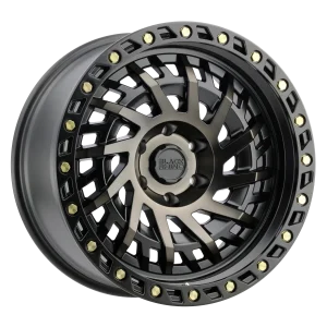 Black Rhino – SHREDDER – Gunmetal – 18″x9.5″ -18mm – All weather Wheels – 1895SHD-85127M71